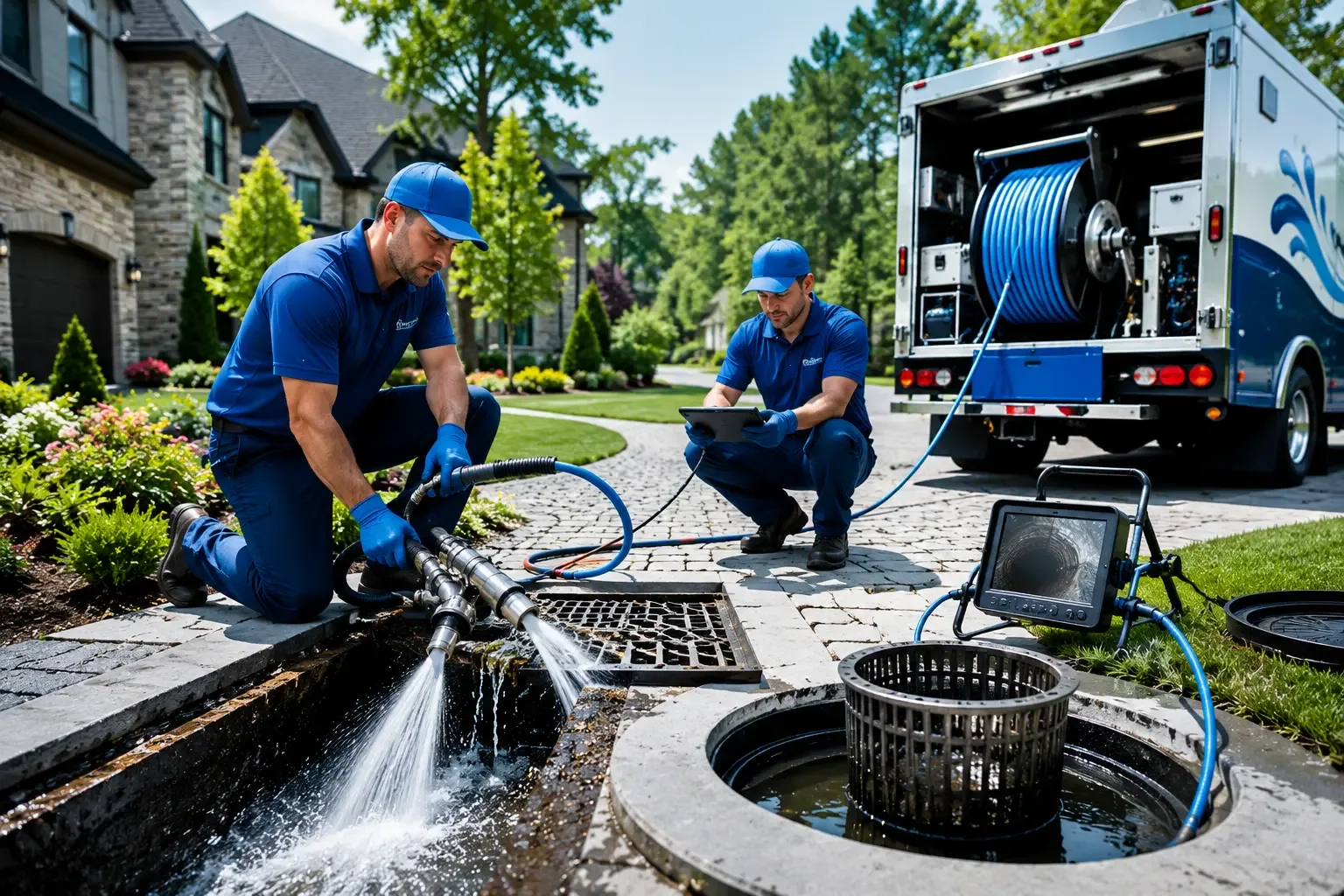 Local outdoor drain cleaning professionals in Ensign, KS